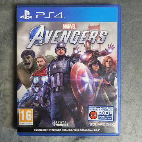 Jeu sony ps4 - sony, marvel