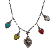 Collana in Argento Sacro Cuore