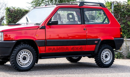 Coppia adesivi fiat panda - adesivi,