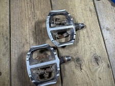 Pedali Shimano PD-A530 usati 9/16 filetti pedali piattaforma Giappone