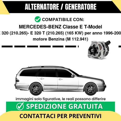 Alternatore mercedes benz - alternatore, mercedes-benz
