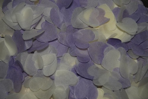 Confetti bianchi lavanda - confetti, e