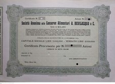 MILANO 1921 * AZIONE STORICA