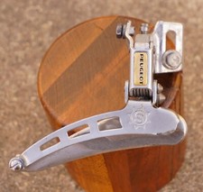 Deragliatore anteriore Simplex SJA Super Peugeot attacco diretto brasato su bici da strada anni 80