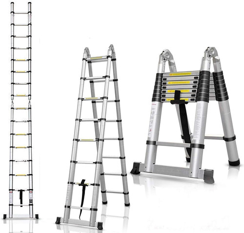 Scala telescopica pieghevole - scala,