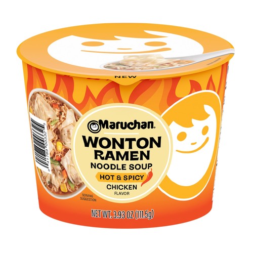 Maruchan wonton noodle - wonton, soup