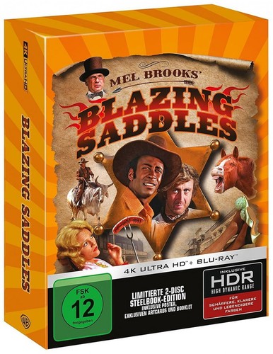 Blazing saddles ultra hd - -,