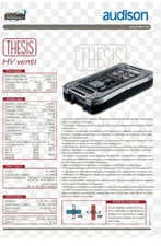 AMPLICATORE AUDISON HV 20