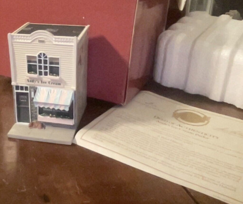 Edificio miniatura gelato - edificio, in