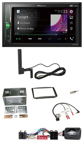 Pioneer mp3 dab volante 2din - pioneer,