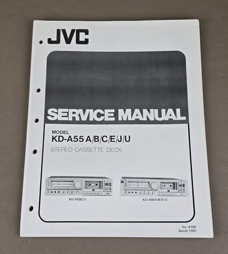 Jvc stereo cassette deck - jvc,