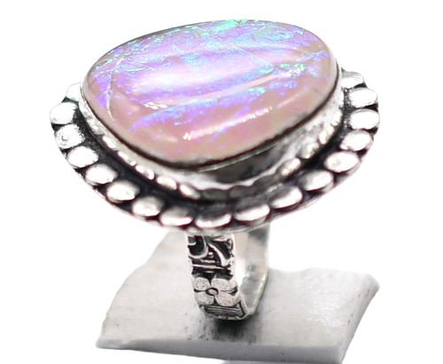 Anello tripletta opale pietra