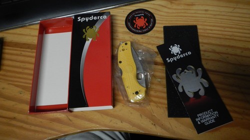 Coltello originale spyderco - coltello,