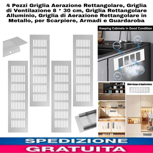 4pz griglia aerazione - 4pz,