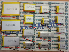 batterie a litio di polimeri 3.7 v varie mAh ricaricabili DEVICE GPS basso dreno