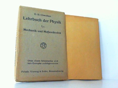 Lehrbuch der physik band - lehrbuch, physik.1.