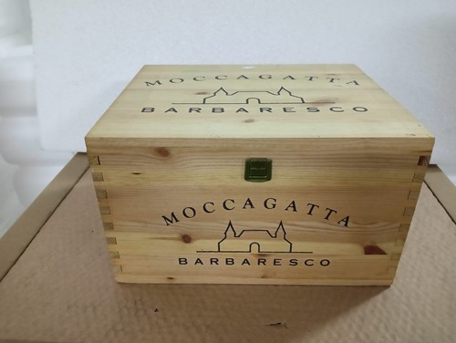Scatola legno 6 bott - scatola, di