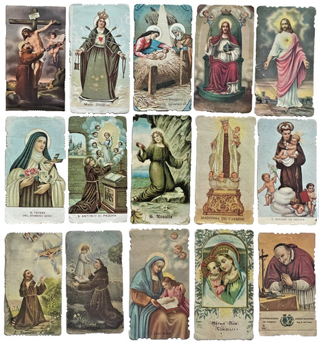 Lotto santini antichi - 15,