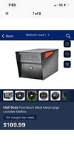 Mail Boss grande nero con