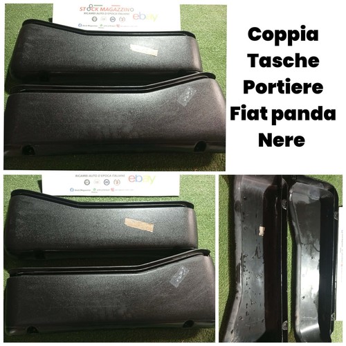 Coppia tasche portiere nere - tasche,