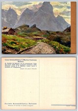 Passo Rolle Dolomites Postcard