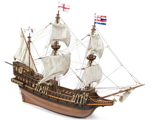 Galeone golden hind 85 - galeone, 1:85