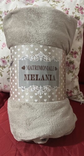 Plaid ciniglia matrimoniale - plaid,