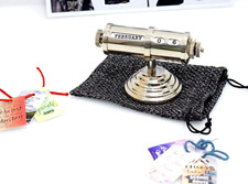 Organizer da scrivania calendario perpetuo vintage con etichette motivazionali - ufficio retrò