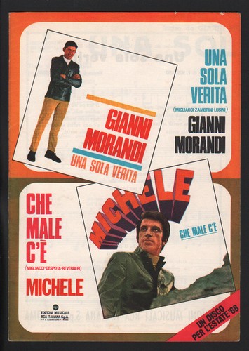 Spartito gianni morandi una - gianni,