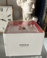 🔴 FOSSIL box scatola orologio SMARTWATCH cofanetto custodia GARANZIA ISTRUZIONI