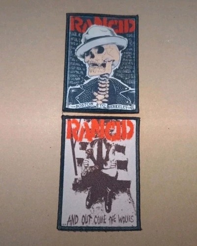 Rancid patch punk - x2,