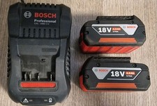 Caricabatterie Bosch GAL 1880 CV + 2 Batterie 18V 4.0Ah Originali Professional