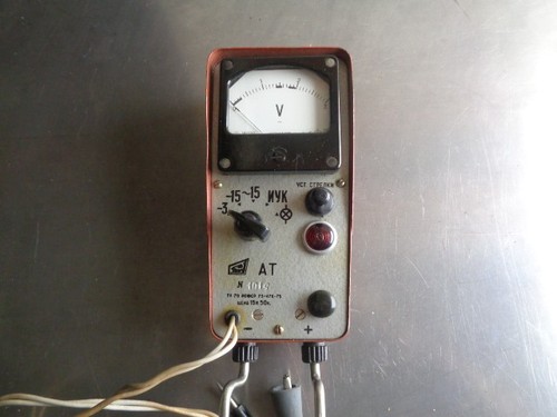 Voltmetro vintage cccp ussr - vintage,