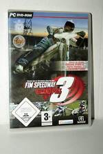 FIM SPEEDWAY GRAND PRIX 3 GIOCO USATO BUONO PC DVD VERSIONE TEDESCA RS2 - 37657