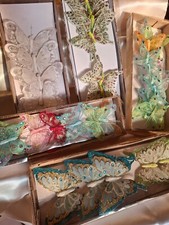Farfalle colorate per addobbi, decorazioni, vetrine e cerimonie prezzo stock