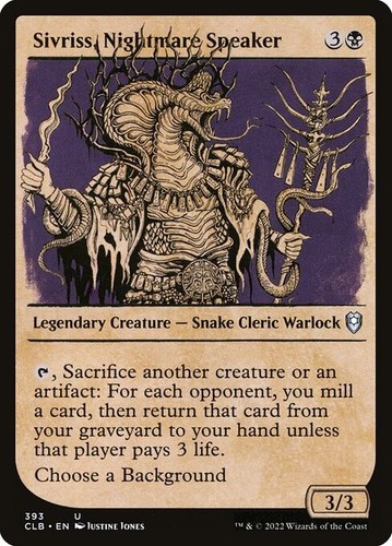 Mtg sivriss nightmare - [mtg], sivriss,