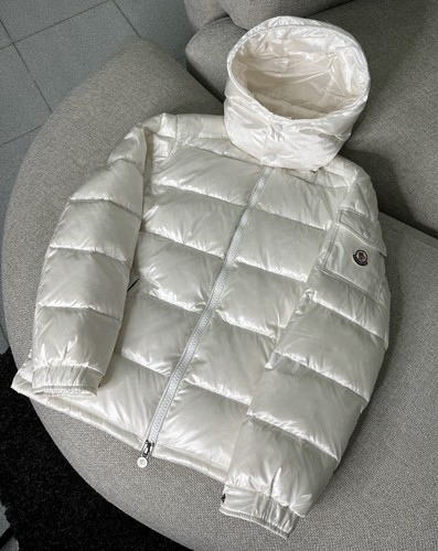 Piumino moncler maya bianco - piumino,