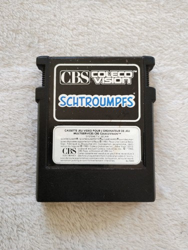 Cbs colecovision schtroumpfs - colecovision,