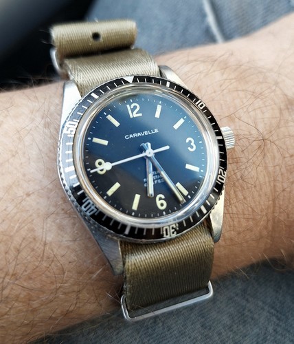 Caravelle vintage bulova - vintage, 'sea