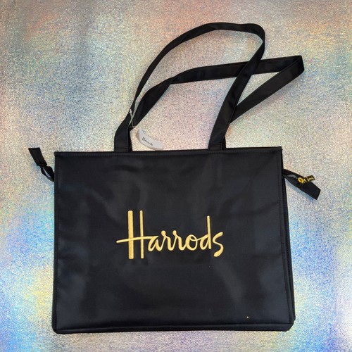 Borsa harrods nera grande - borsa,