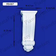 MENSOLA REGGIMENSOLA CAPITELLO IN GESSO CERAMICO ARREDO DA INTERNI STUCCHI MN487