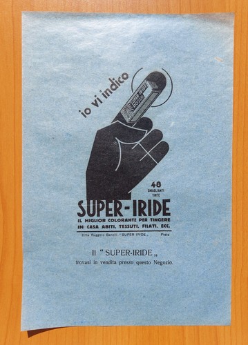 Super iride tinta - abiti, anni