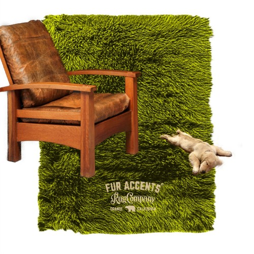 Tappeto shag verde - , oliva