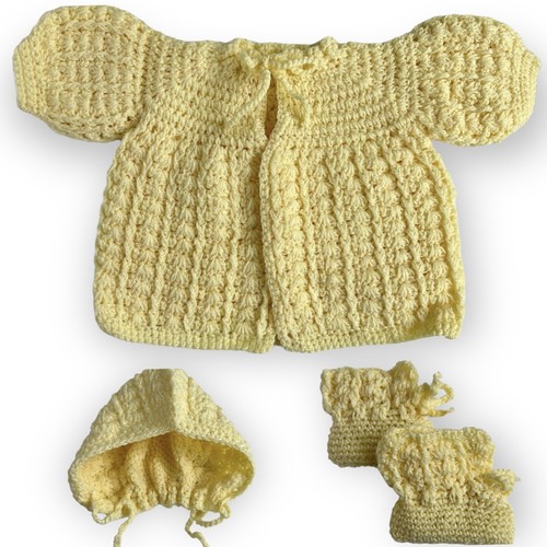Maglione neonato all'uncinetto