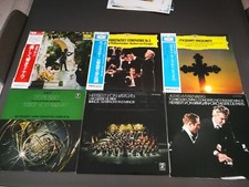 JOB LOT 6 LP Karajan Mozart Tchaikovsky Strauss Franck Japan