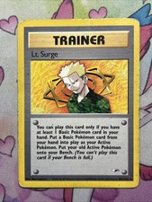 Pokemon TCG - Lt. Surge