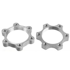 Flangia Filettato Mozzi Accessori Adattatore Bici Freno a Disco Rotore Ricambio