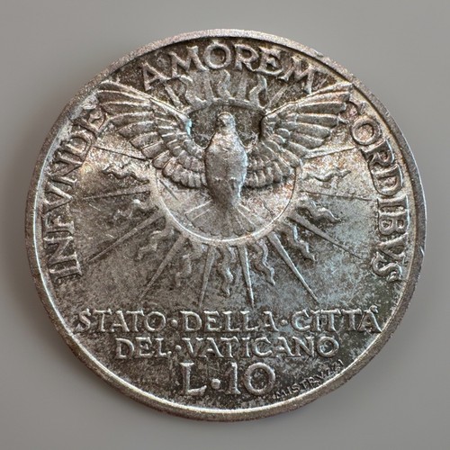 Lire 1939 sede vacante - 10,