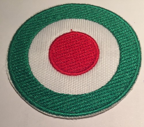 Toppa circolare bandiera - toppa, circolare,