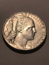 1949-R Italy 5 Lire VF #12916